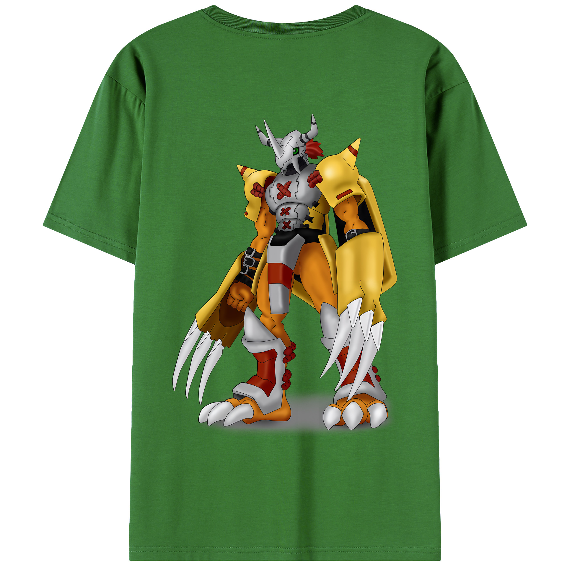 （画像用） Digimon デジタルモンスター/デジモン レディース半袖Tシャツ(バックプリント)